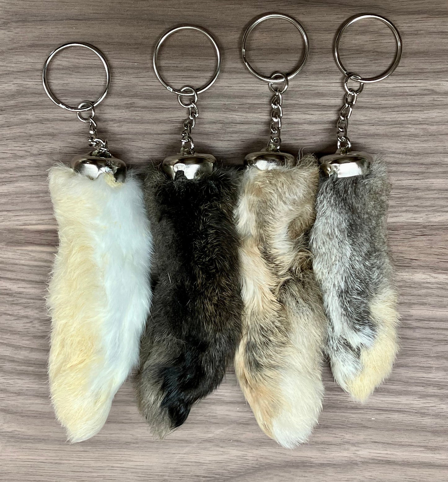 Lucky Rabbit's Foot Keychain